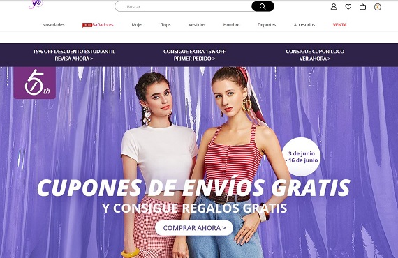 Zaful 2022 de la tienda de ropa en España